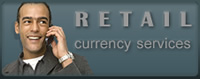 currency retail services logo